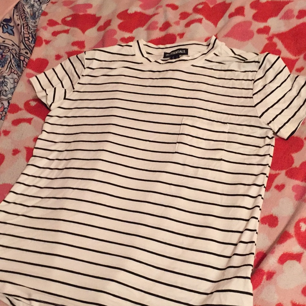Black and White striped shirt